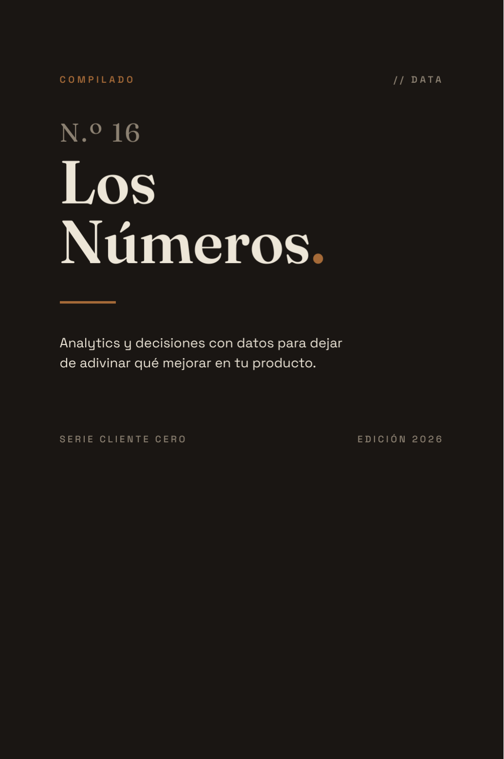 Portada de Los Números
