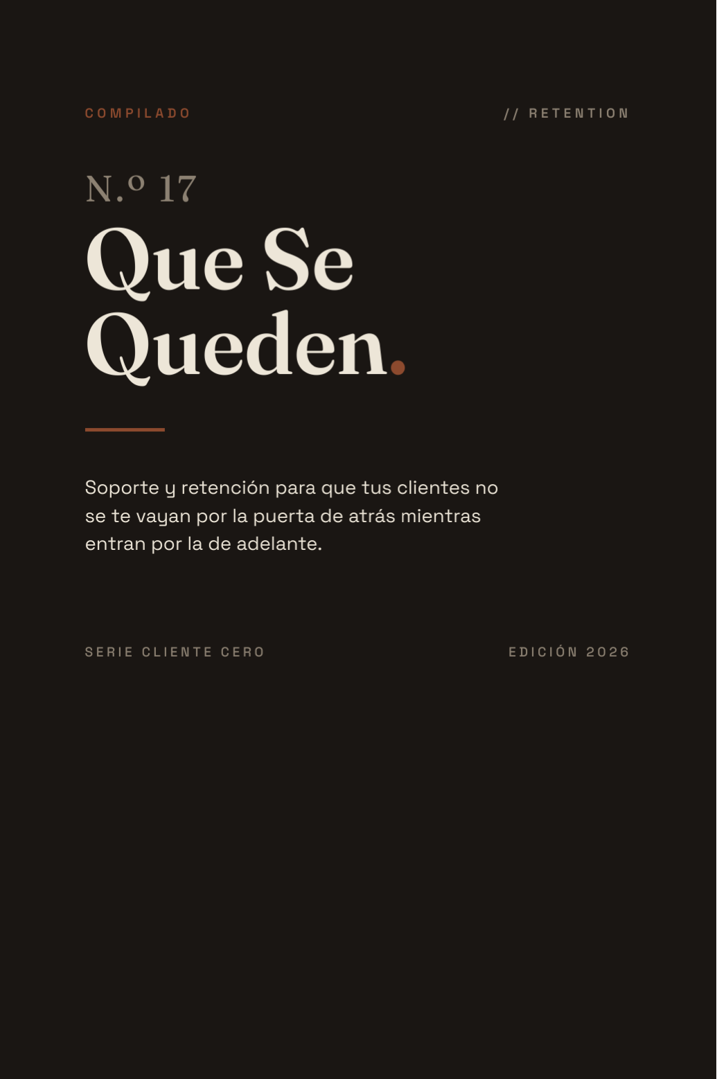 Portada de Que Se Queden