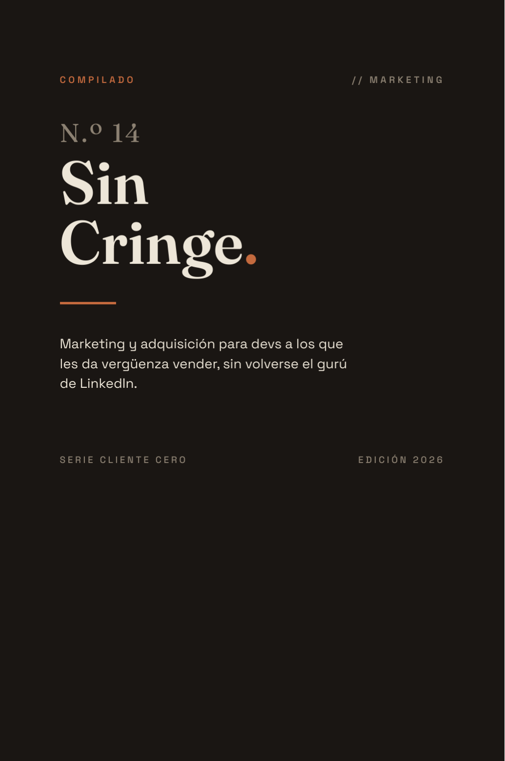 Portada de Sin Cringe